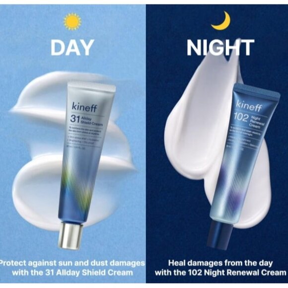 Kineff Dermacycle 102 & 31 Program All-day & Night 2-Pack Cream for Face - Picture 2 of 7